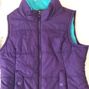 Aeropostale vintage puffer vest jr large